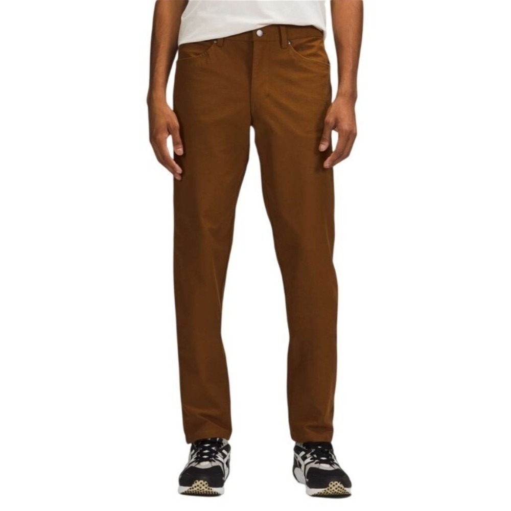 Lululemon ABC Pant Classic 34" *Utilitech Copper Brown, Size 32